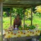 21- Evelyne vend ses fruits et legumes devant chez elle a PK11 